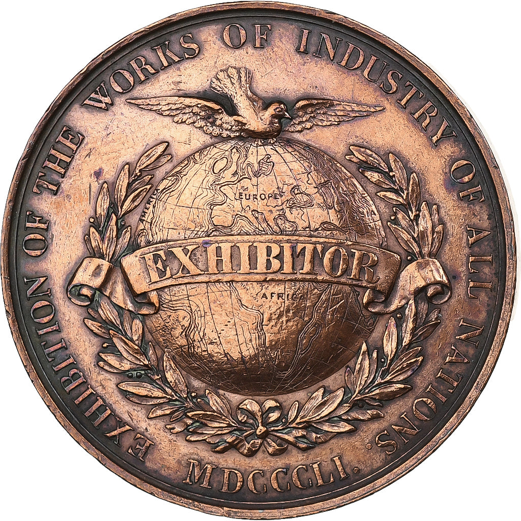 Gran Bretagna, medaglia, Prince Albert, Exhibition of Industry of All Nations