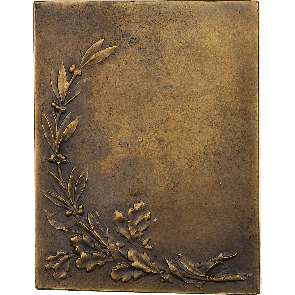 Francia, Plaquette, Marianne casquée, 1922, Bronce, EBC+