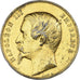 Frankreich, Medaille, Napoléon III, 1855 Paris Exposition, Gilt Tin, Caqué