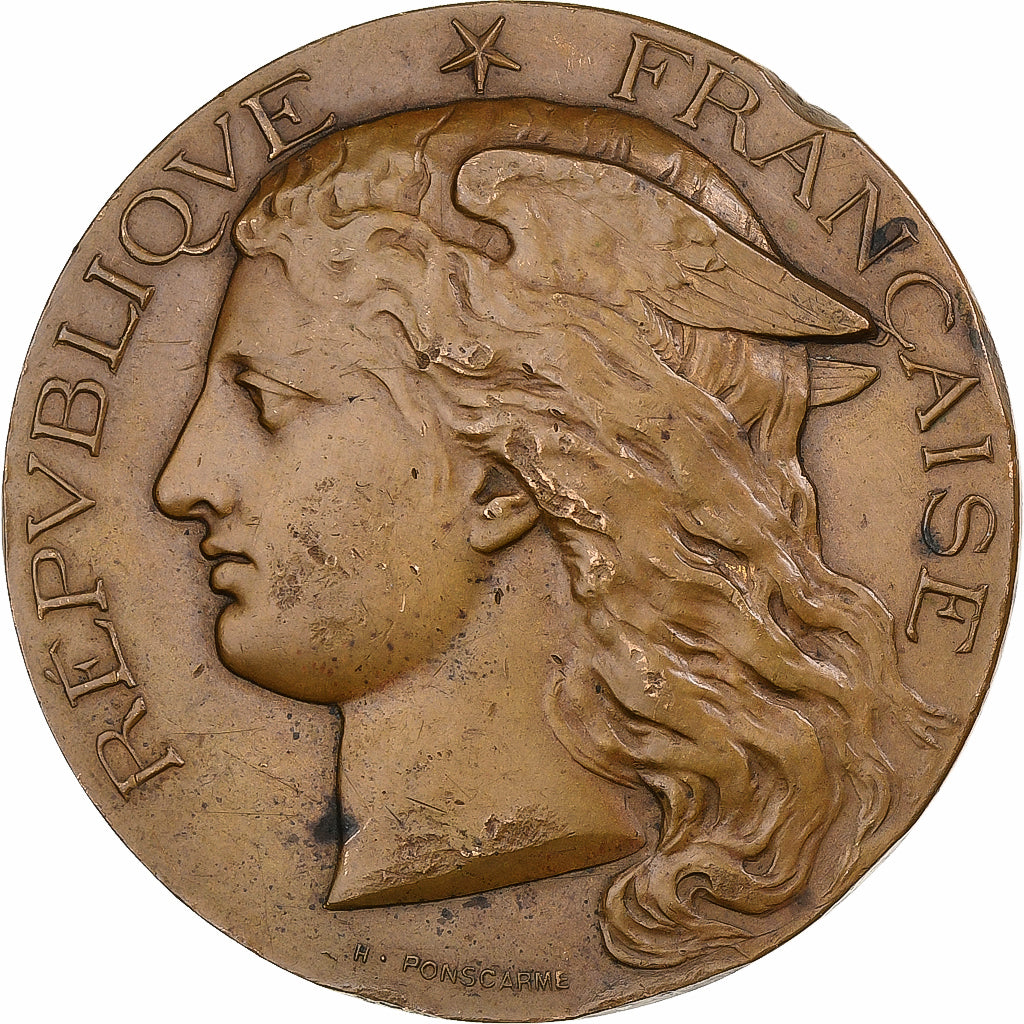 Francia, medaglia, Concours Régional Agricole, Montpellier, 1885, Bronzo