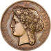 Francja, medal, Agriculteurs du Nivernais, 1887, Brązowy, Vauthier Galle