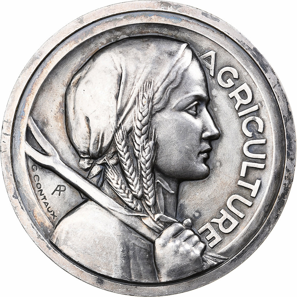 Francja, medal, Comice Agricole de Saint-Pierre-le-Moûtier, 1979, Brąz