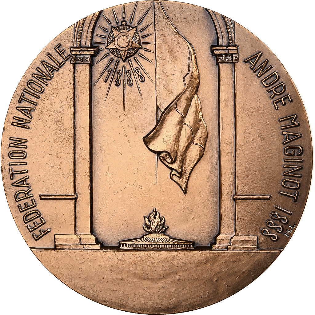 France, Médaille, Centenaire de la Fédération nationale André Maginot, n.d.