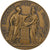 France, Médaille, La Banque de France, 1950, Bronze, SUP+, Dumarest