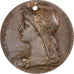 France, Medal, Lendit Franc-Comtois, Besançon, 1896, Bronze, Roty, AU(50-53)