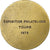 Francia, medaglia, Exposition Philatélique, Tours, 1972, Ottone, Riquet, SPL-