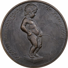 Belgium, Medal, Manneken Pis, Bruxelles, n.d., Copper, AU(55-58)