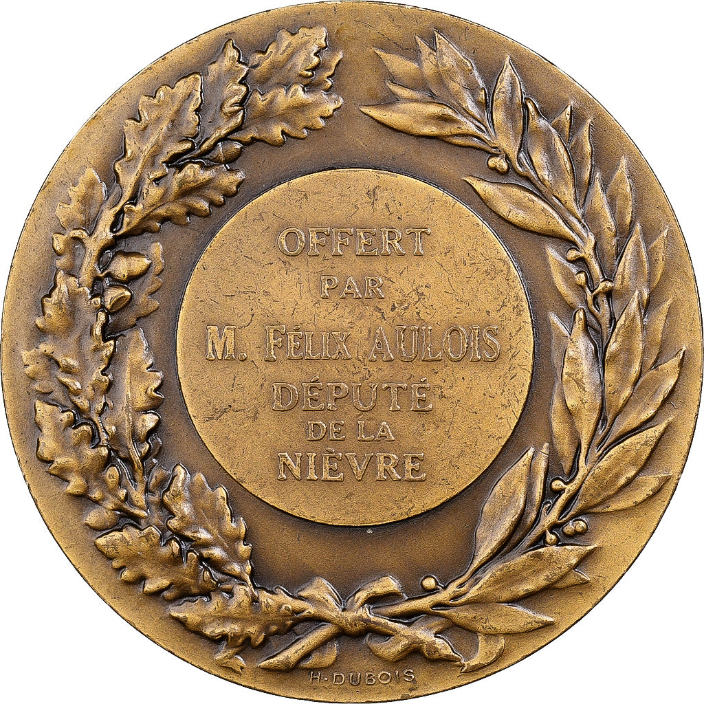 France, Medal, Aviculture, n.d., Bronze, Coudray/Dubois.H, MS(60-62)