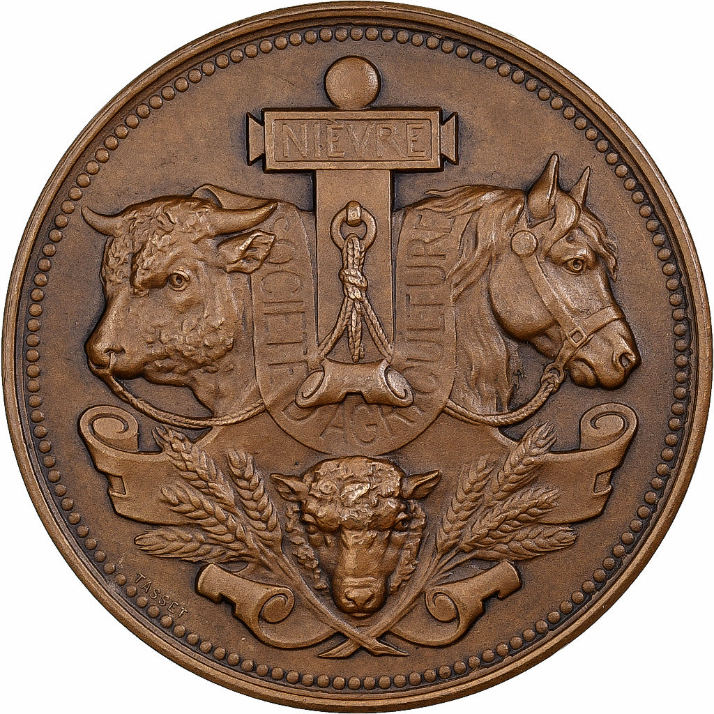 Francja, medal, Agriculture, Concours général de Nevers, Nièvre, 1903