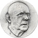 Francia, medaglia, Charles de Gaulle, n.d., Bronzo argentato, J. Balme, SPL
