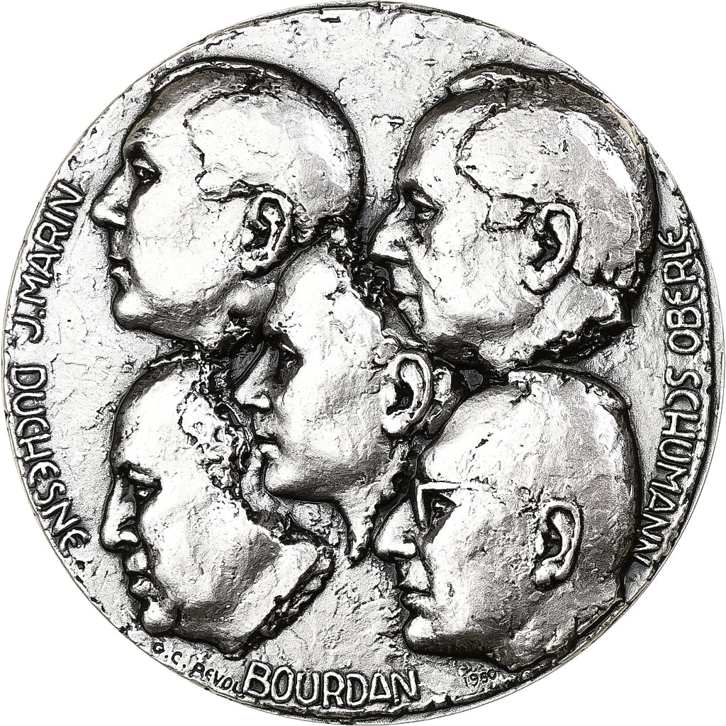 Francia, medaglia, Marin-Duchesne-Bourdan-Schumann-Oberle, n.d., Bronzo