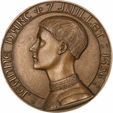 France, Medal, Jeanne d'Arc, n.d. (1973), Bronze, Coeffin, MS(60-62)