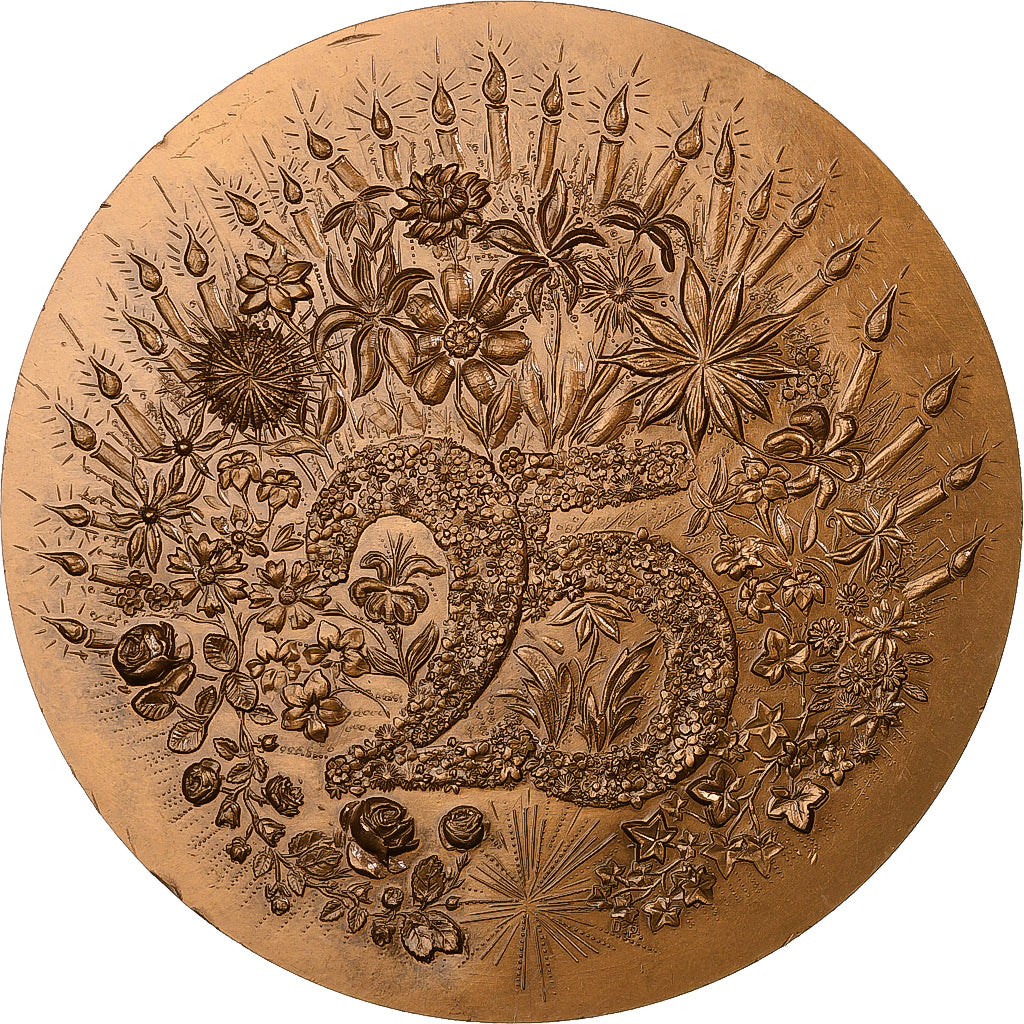 Francia, medaglia, Mariage, Noces d'Argent, n.d. (1985), Bronzo, SPL