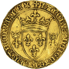 Frankreich, Charles VII, Écu d'or à la couronne, 1447-1461, Montpellier, Gold