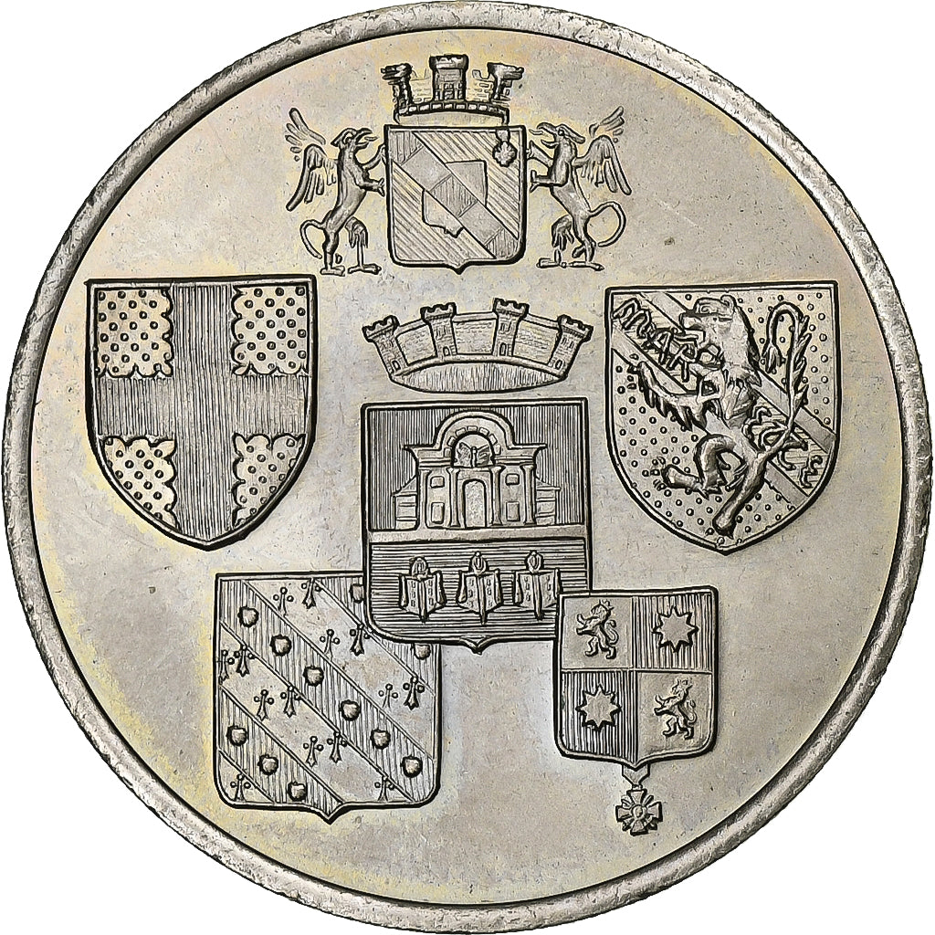 Francja, Token, 2 Euro de l'Alliance Nord-Ouest, 1998, Miedź-Nikiel, AU(55-58)
