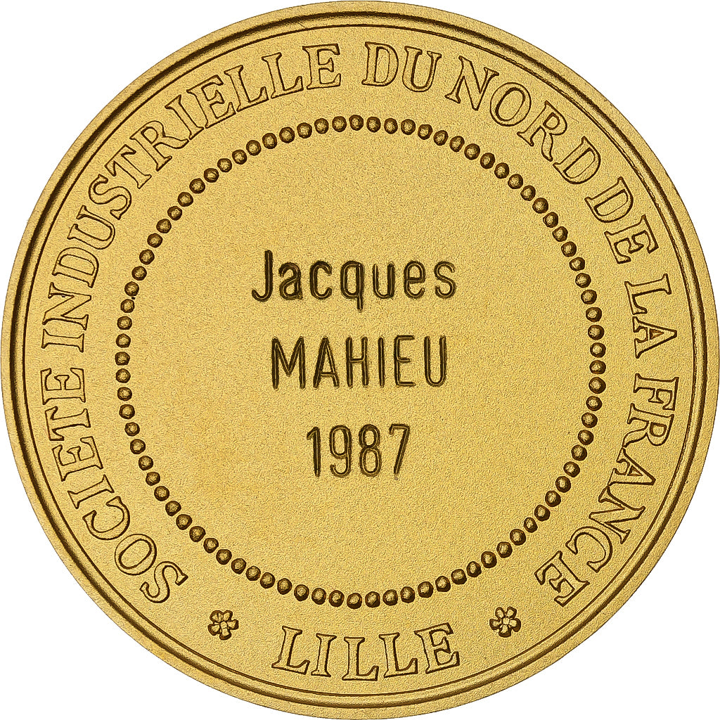 Francia, medaglia, Société Industrielle du Nord de la France, Lille, 1987