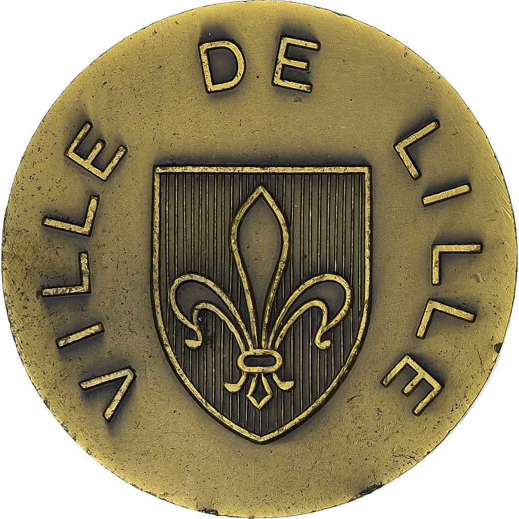 Francia, medaglia, Lille, Porte de Paris, n.d., Bronzo, SPL-