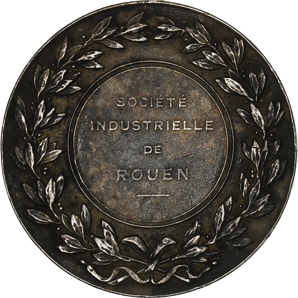 Francia, medaglia, Société Industrielle de Rouen, n.d., Argento, Chabaud, SPL-