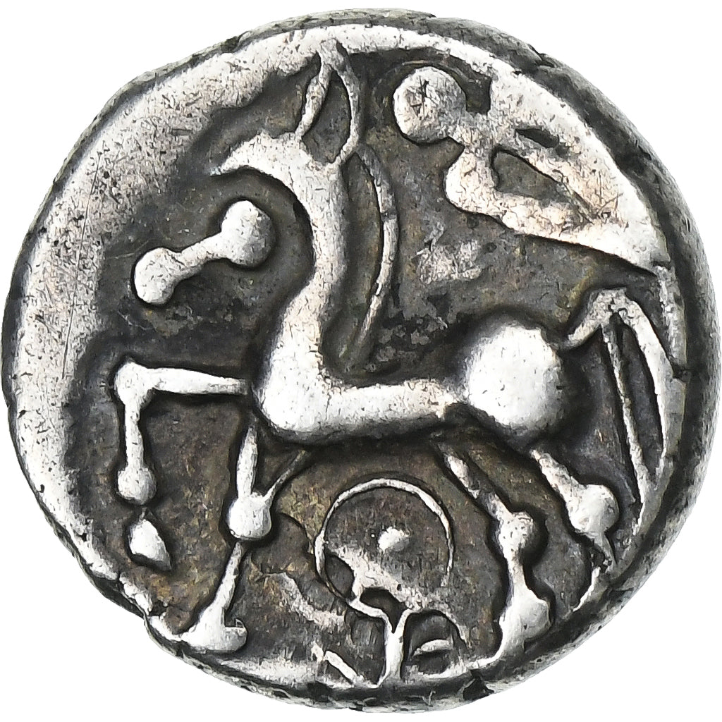 Bituriges Cubi, Denier au glaive, ca. 80-50 BC, Silver, EF(40-45)
