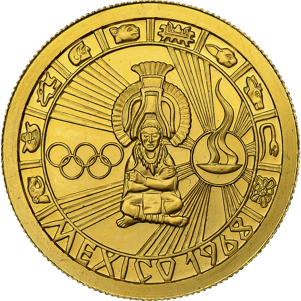 France, Medal, Mexico Olympic Games, 1968, MDP, Gold, MS(60-62)