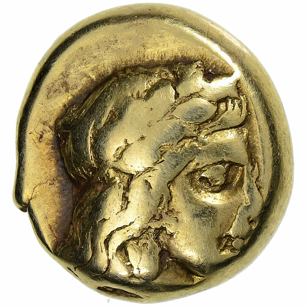 Lesbos, Hekte, ca. 412-378 BC, Mytilene, Electrum, S+, HGC:6-996