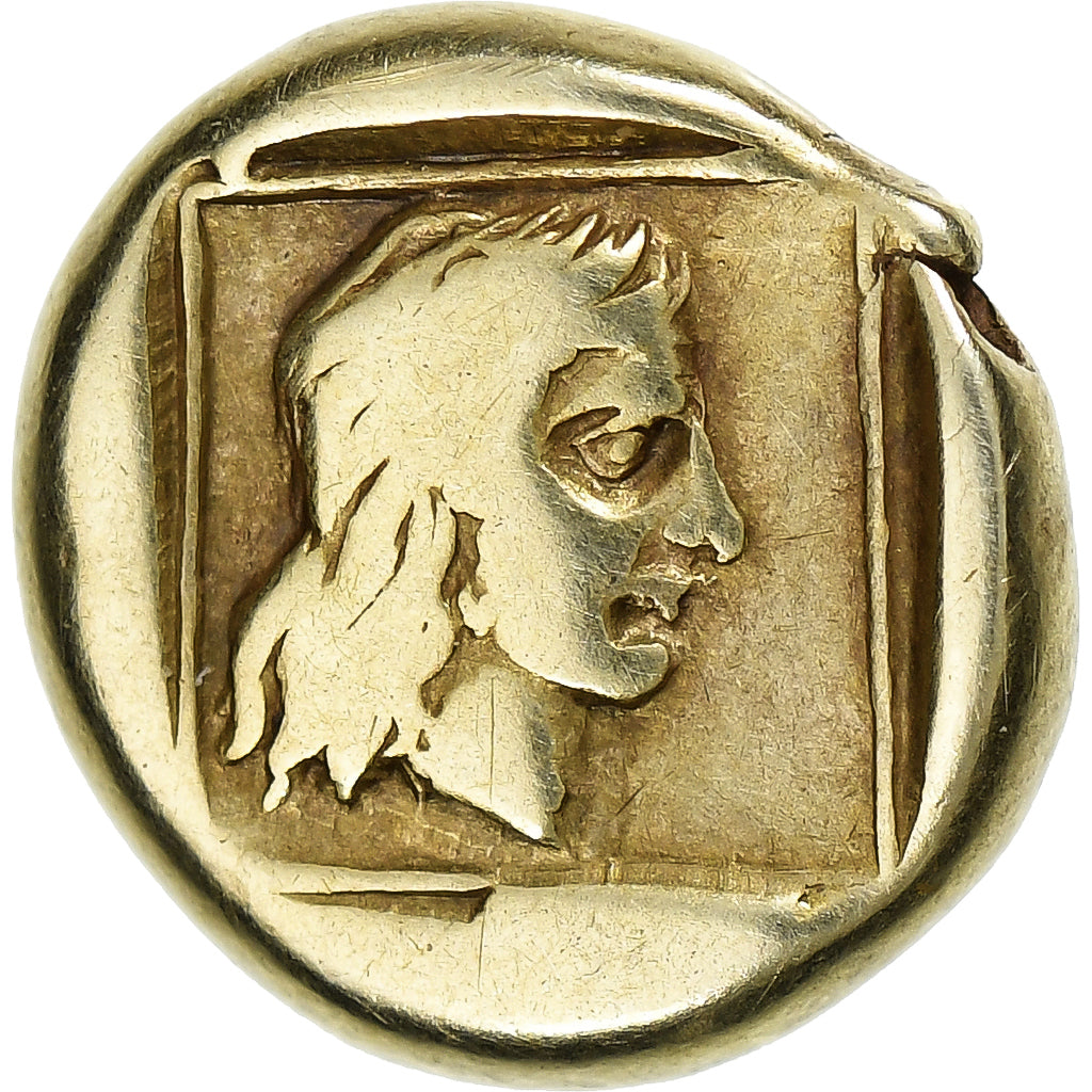 Lesbos, Hekte, ca. 412-378 BC, Mytilene, Electrum, S+, HGC:6-996