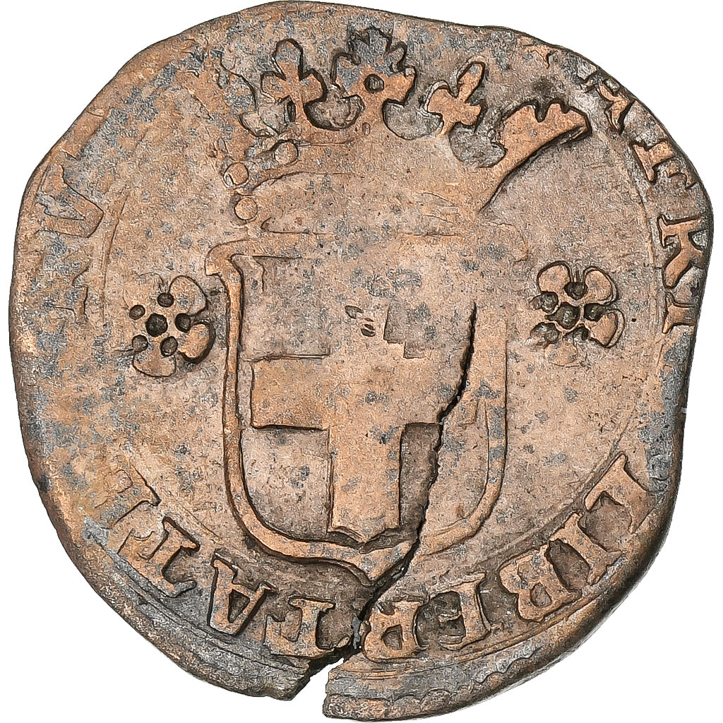 Duchy of Savoy, Carlo Emanuele I, Cavallotto, 1618, Vellón, BC+