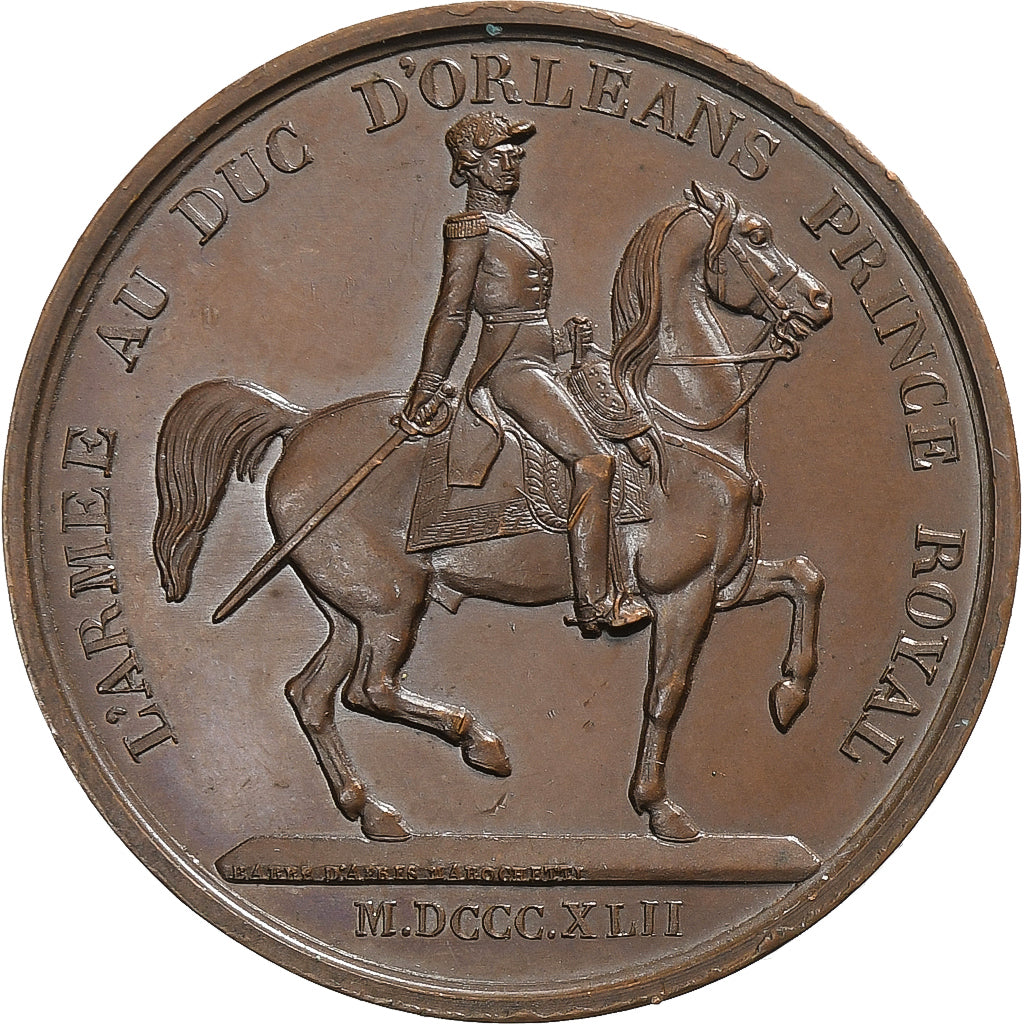 Francia, ficha, Louis Philippe I, L'Armée au Duc d'Orléans Prince Royal, 1842