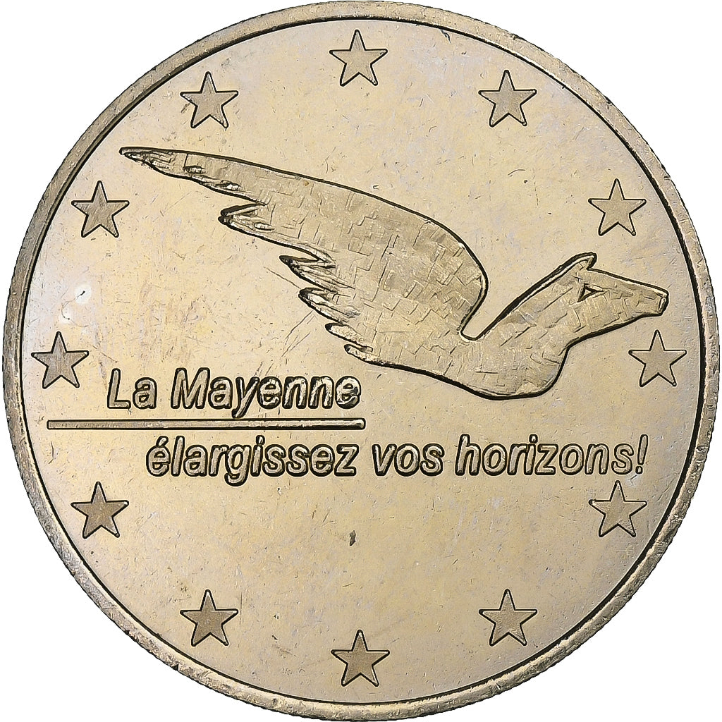 Francia, 2 Euro, Département de la Mayenne, 1997, Rame-nichel, SPL-
