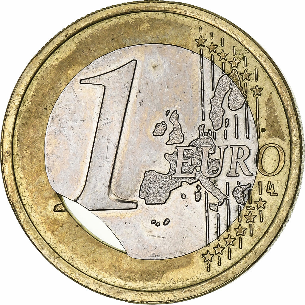 France, 1 Euro, Clipé, 2000, Pessac, Bimétallique, SUP