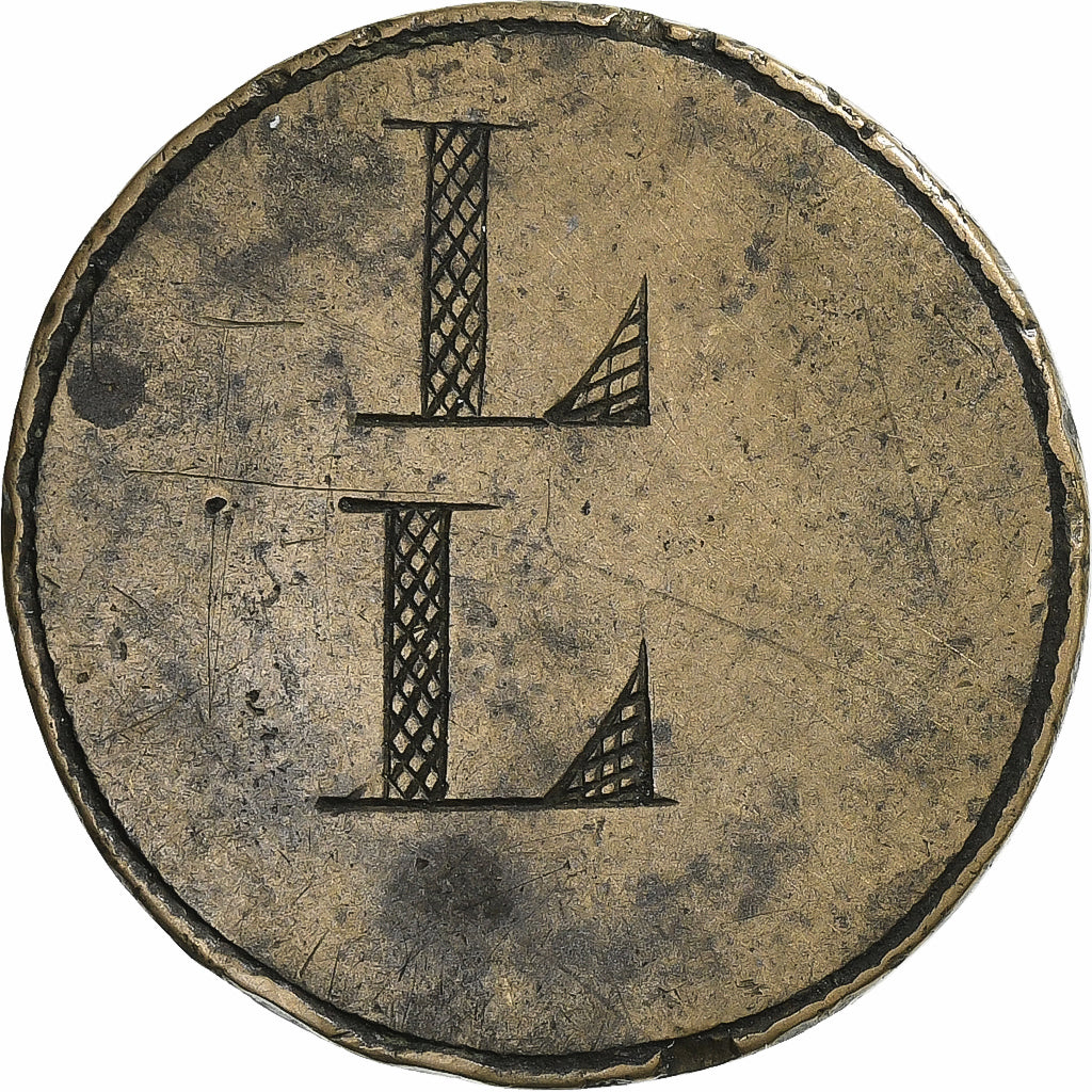 France, Token, Laforest Lene, n.d., Copper, AU(50-53)