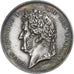 Francia, ficha, Louis Philippe I, Arc de Triomphe, 1836, Argento, Barre, SPL