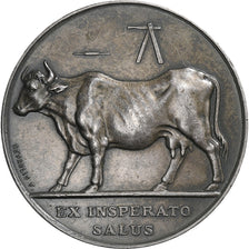 France, Medal, Vaccinations municipales de Paris, 1814, Silver, Depaulis