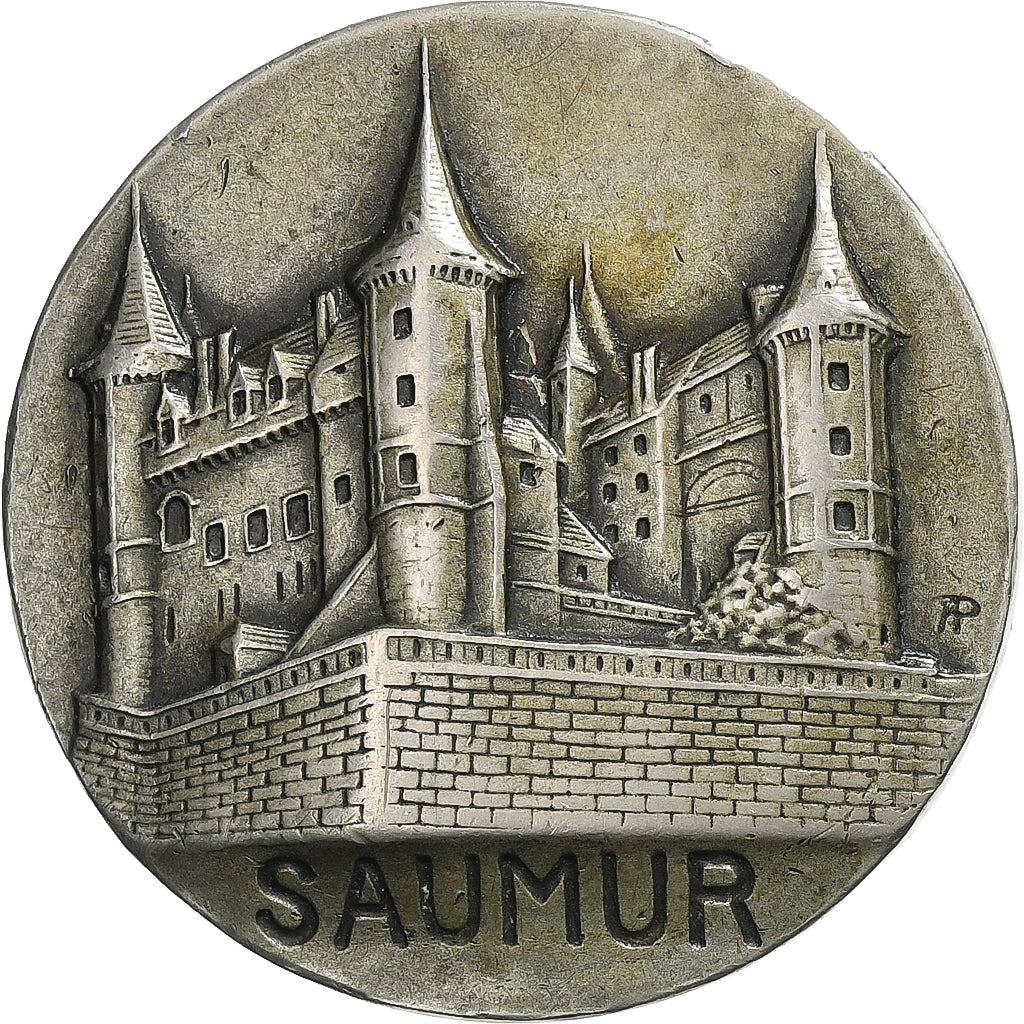 Francia, medaglia, Chambre de Commerce de Saumur, 1920, Argento, SPL-