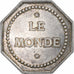 France, Token, Le Monde, Assurances contre l'Incendie, n.d., Silver, AU(50-53)