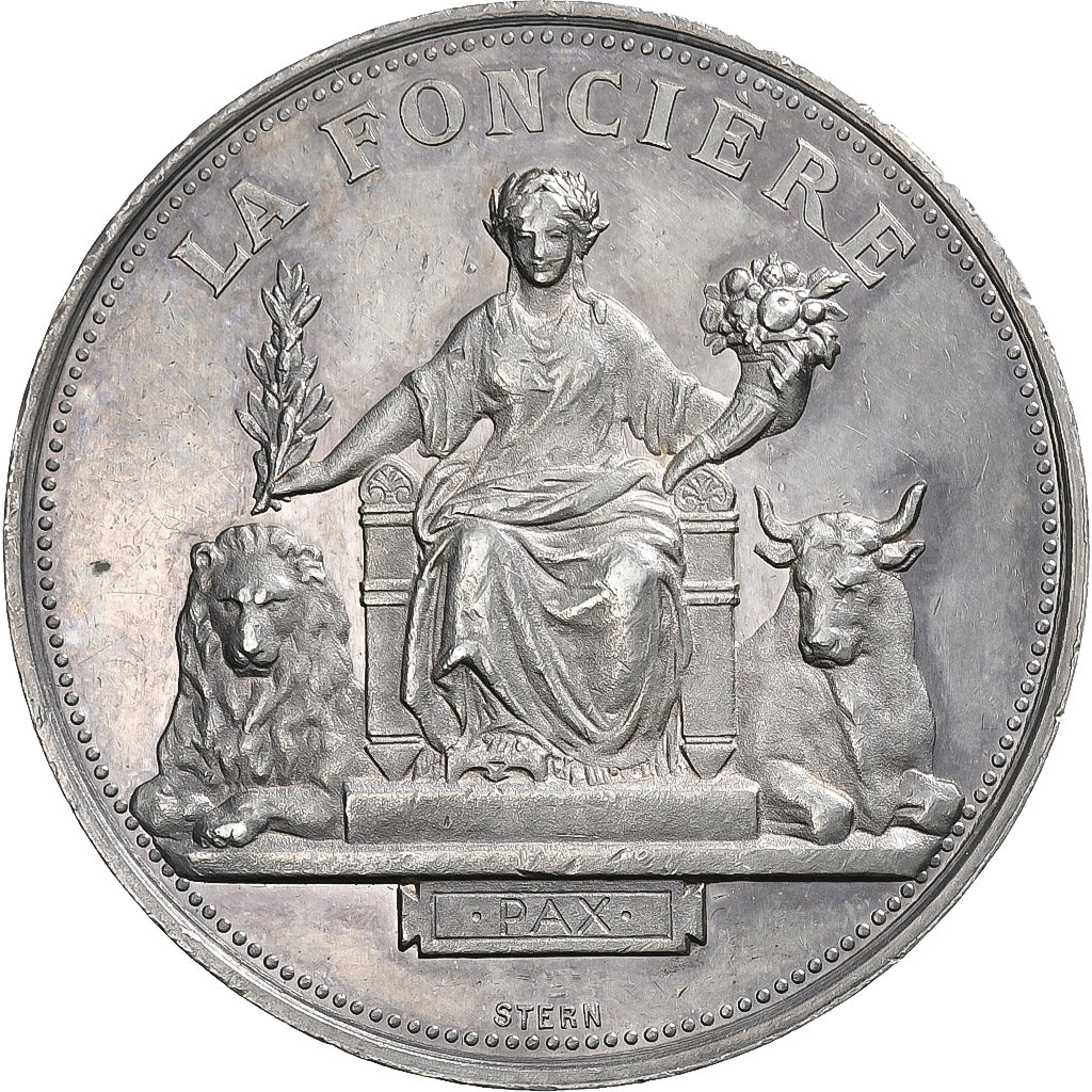 France, Token, La Foncière, Assurances contre l'Incendie & le Chomage, n.d.