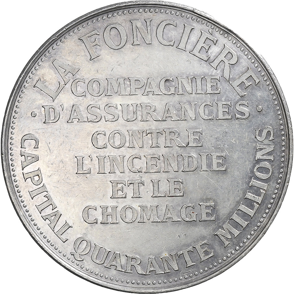 France, Token, La Foncière, Assurances contre l'Incendie & le Chomage, n.d.