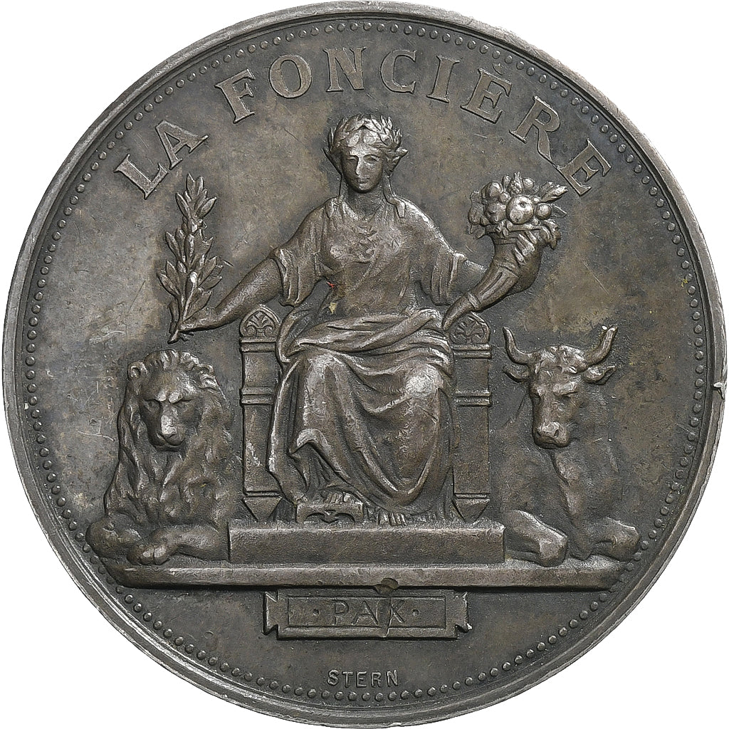 France, Token, La Foncière, Assurances contre l'Incendie & le Chomage, n.d.