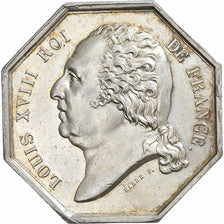 France, Token, Louis XVIII, Compagnie d'Assurances Générales à Paris, 1818