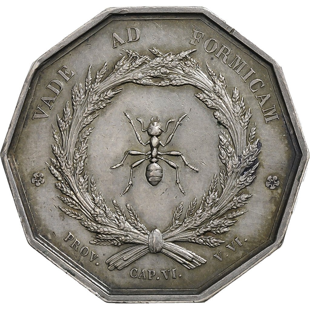 Francia, ficha, Caisse d'Epargne et de Prévoyance de Lyon, n.d., Argento