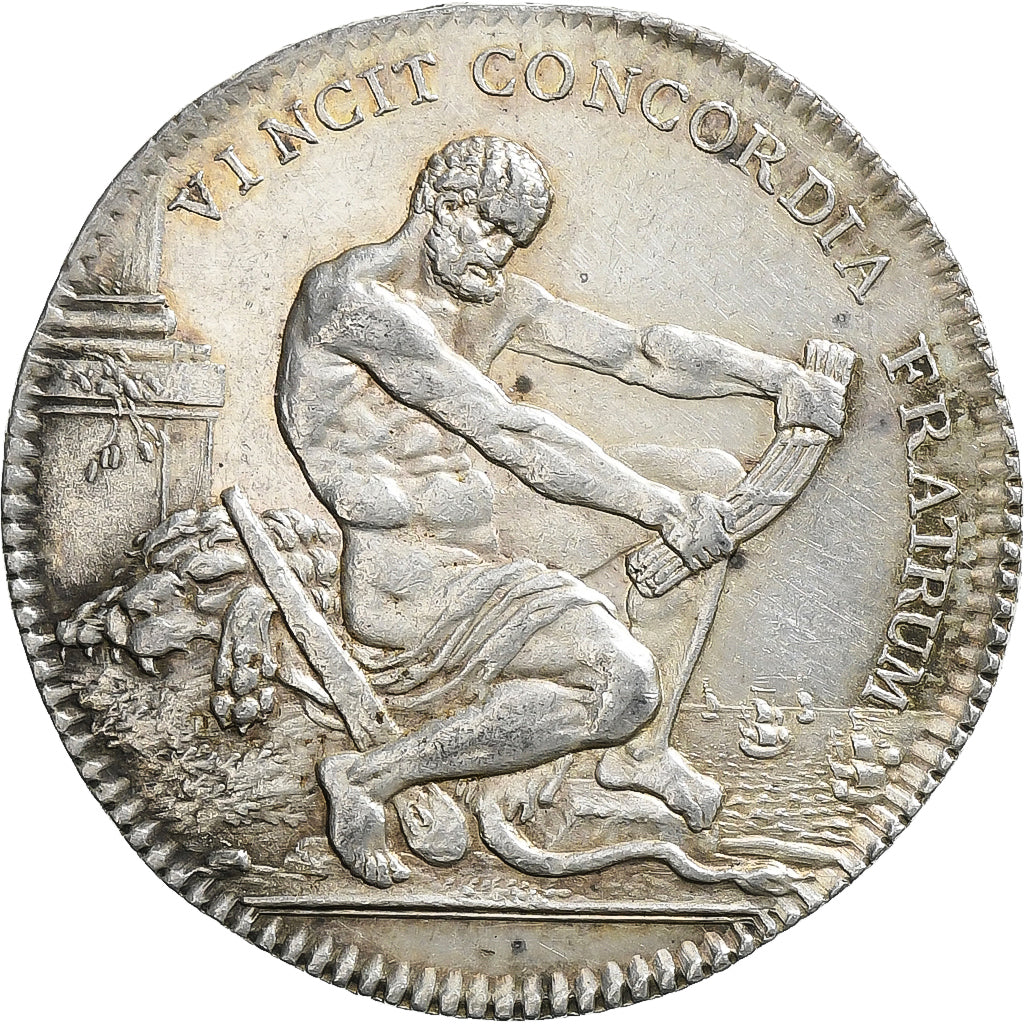 Francia, ficha, Hercule, Ville de Nantes, n.d., Argento, SPL-, Feuardent:8943