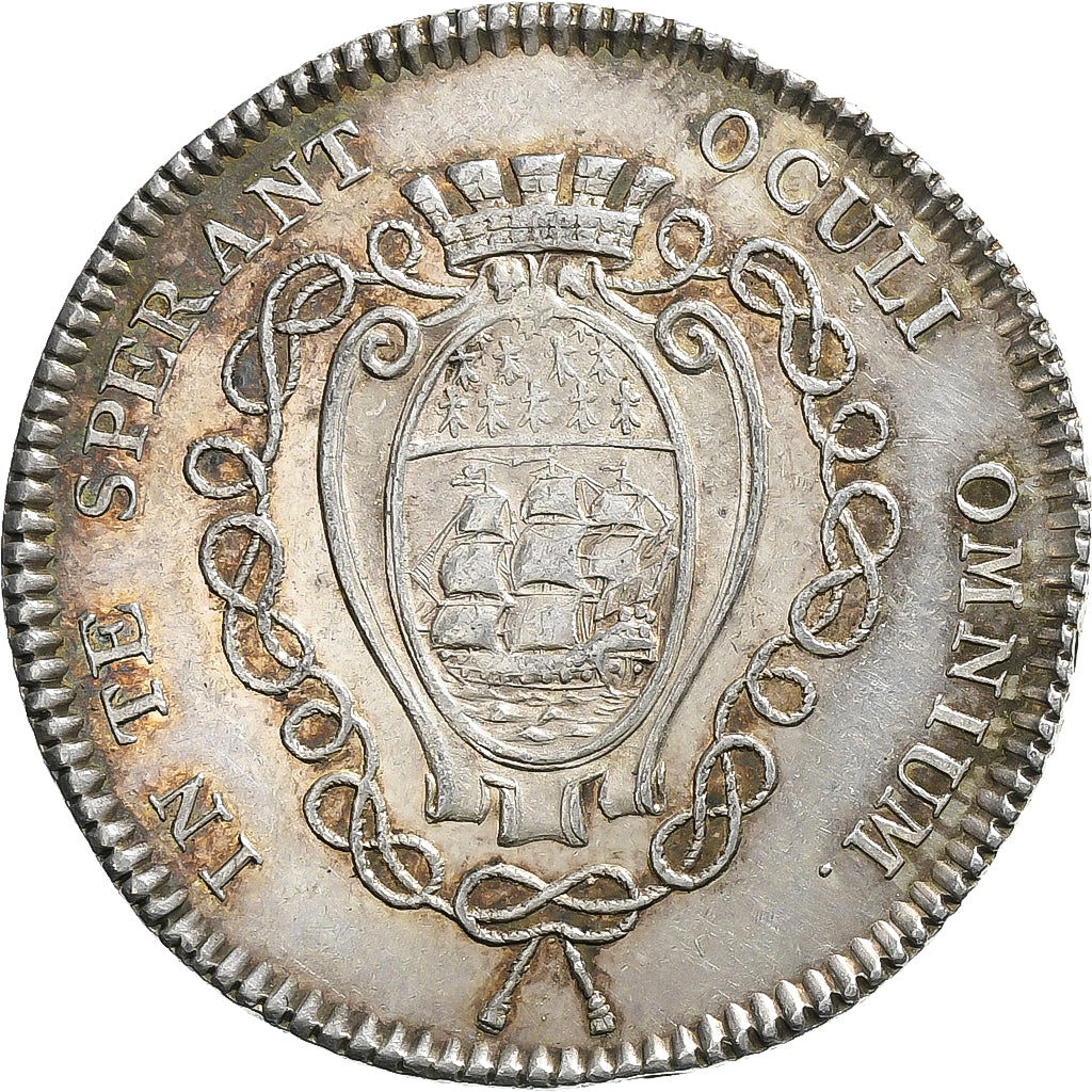 Francia, ficha, Hercule, Ville de Nantes, n.d., Argento, SPL-, Feuardent:8943