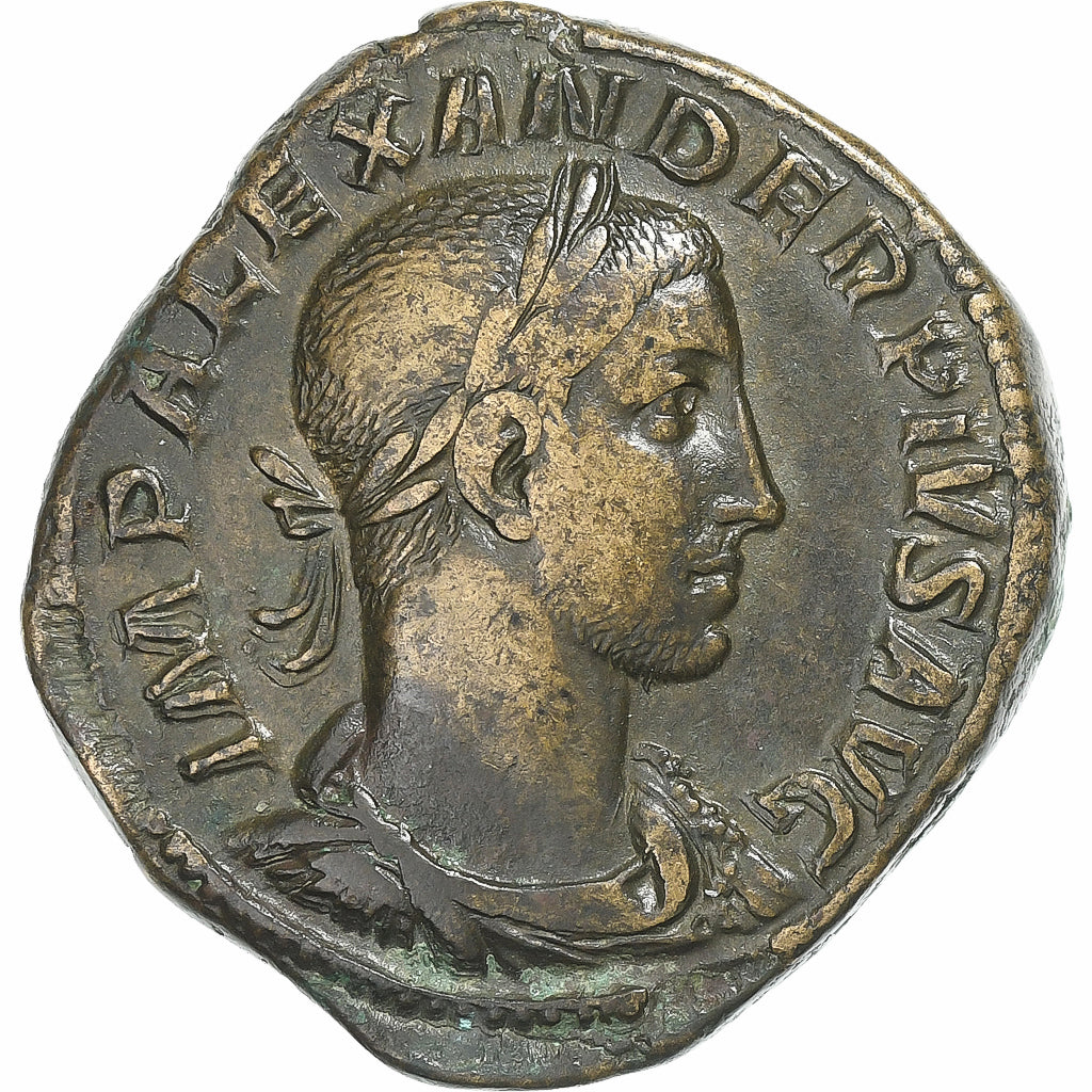 Severus Alexander, Sestercio, 231-235, Rome, Bronce, BC+