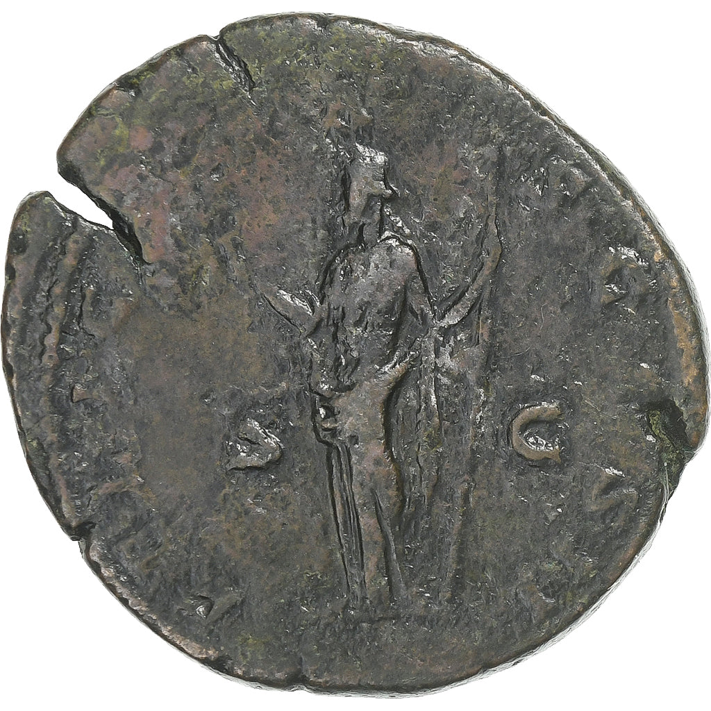 Clodius Albinus, Sestertius, 194-195, Rome, Brązowy, VF(30-35), RIC:52c
