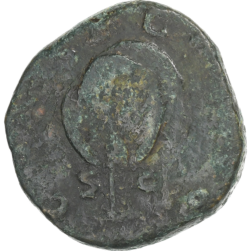 Mariniana, Sestercio, 256, Rome, Bronce, BC+, RIC:9