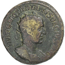 Trajan Decius, Double Sestertius, 249-251, Rome, Bronze, S, RIC:115a