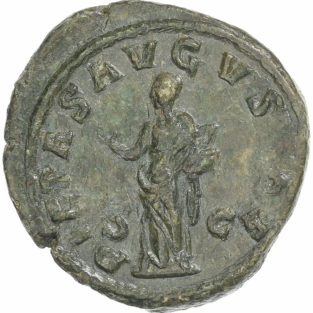 Otacilia Severa, Sesterzio, 244-249, Rome, Bronzo, BB, RIC:208a