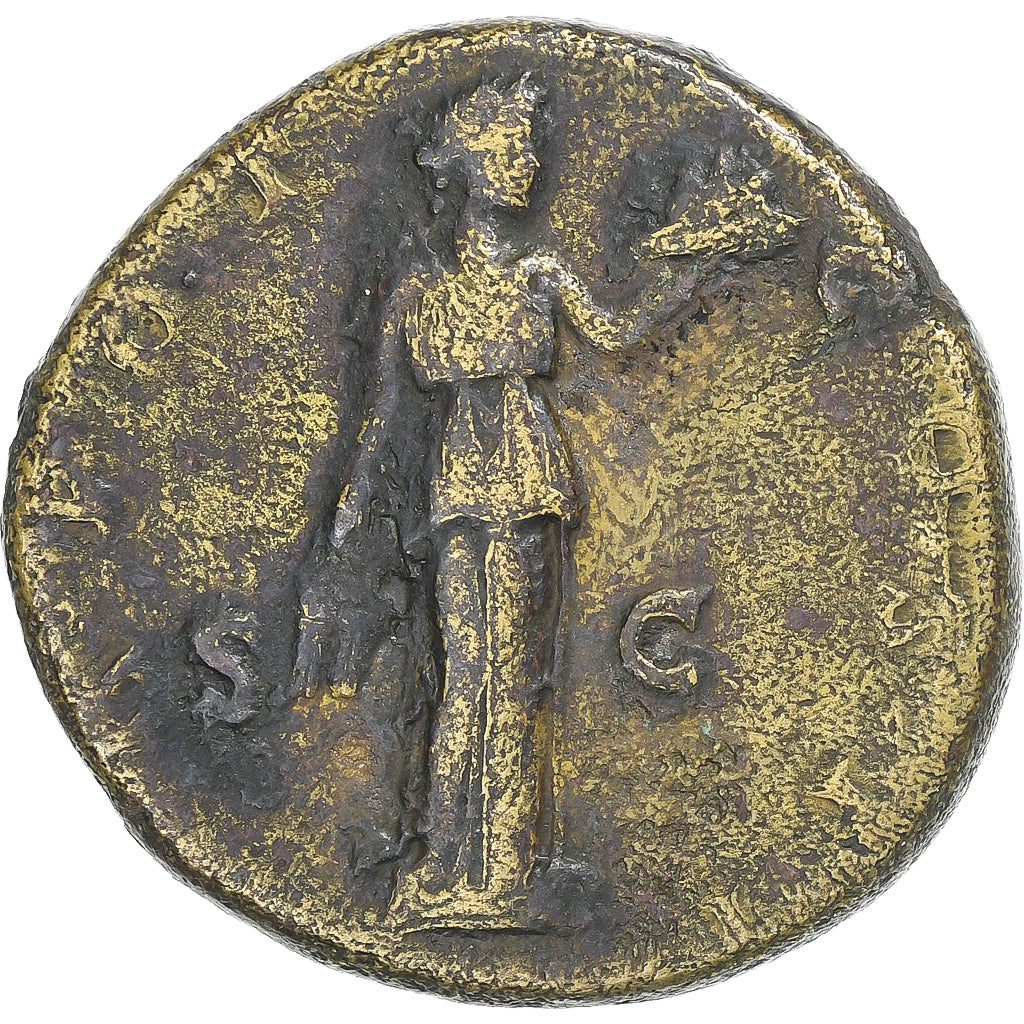 Antoninus Pius, Sestertius, 139, Rome, Bronze, VF(20-25)