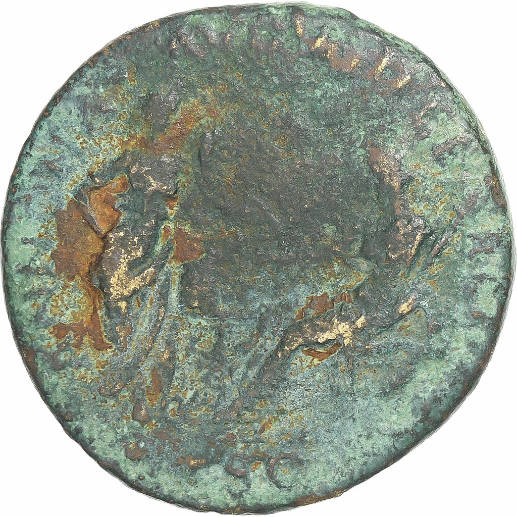 Nero, Sestertius, 62-68, Rome, Bronze, VF(20-25), RIC:139