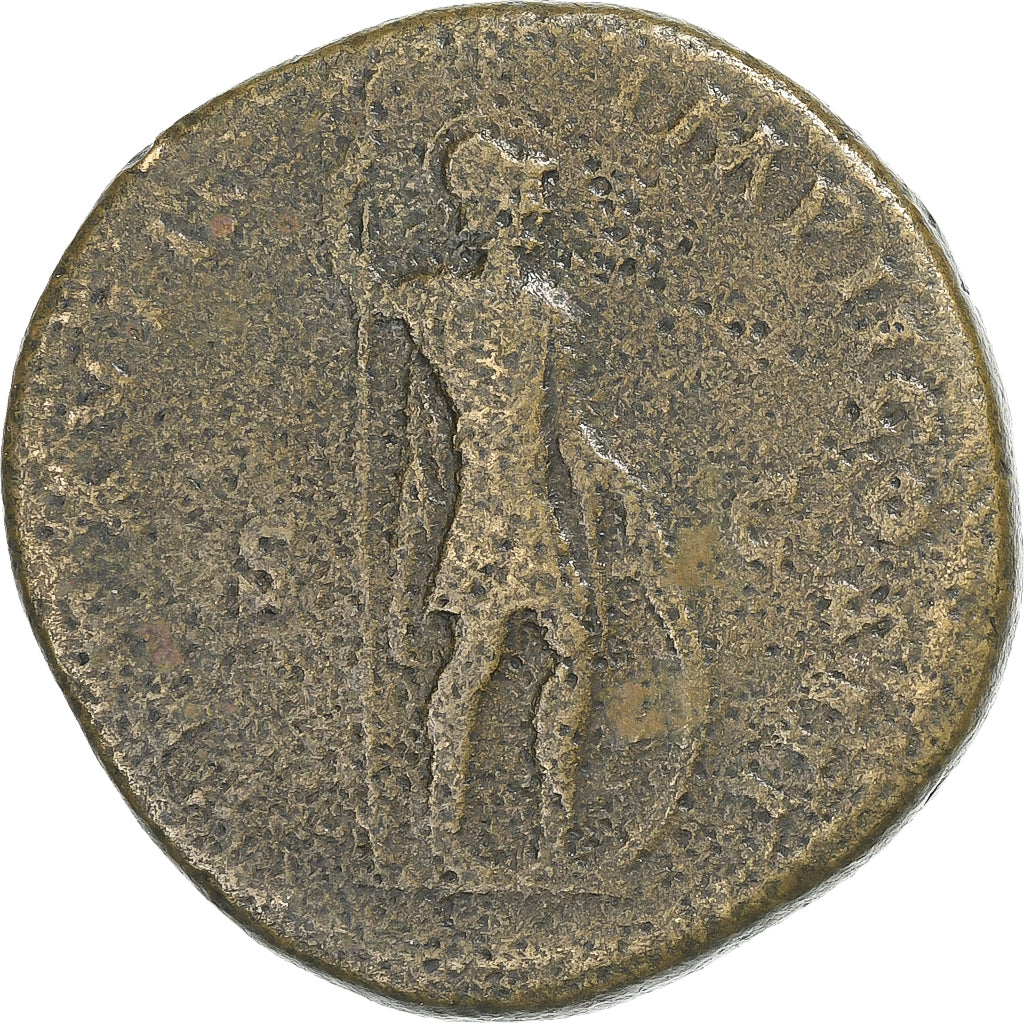 Marcus Aurelius, Sestercio, 163-164, Rome, Bronce, BC+, RIC:861